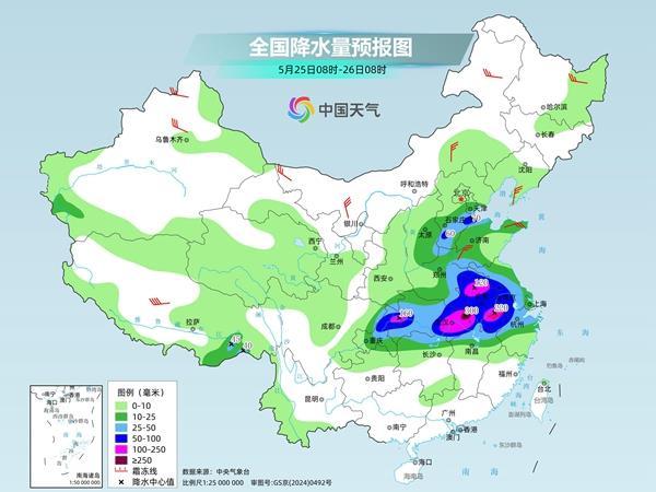 湖北安徽等地警惕暴雨致灾 南方迎今年来最大范围高温闷热天气