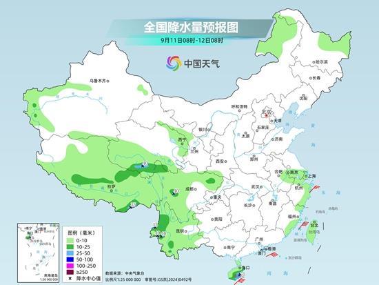 未来三天降雨频繁，这些地区将有大到暴雨