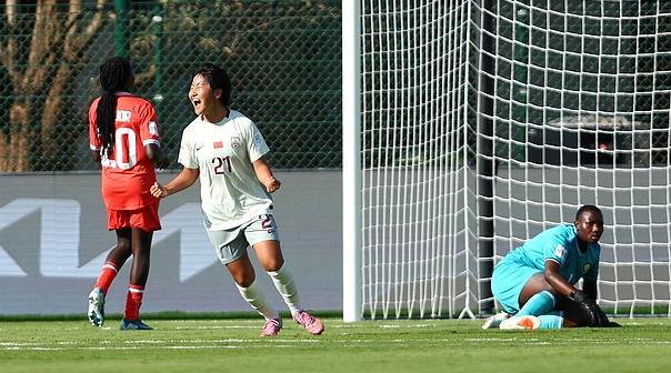 U17女足世界杯 中国队三球完胜肯尼亚队取得开门红
